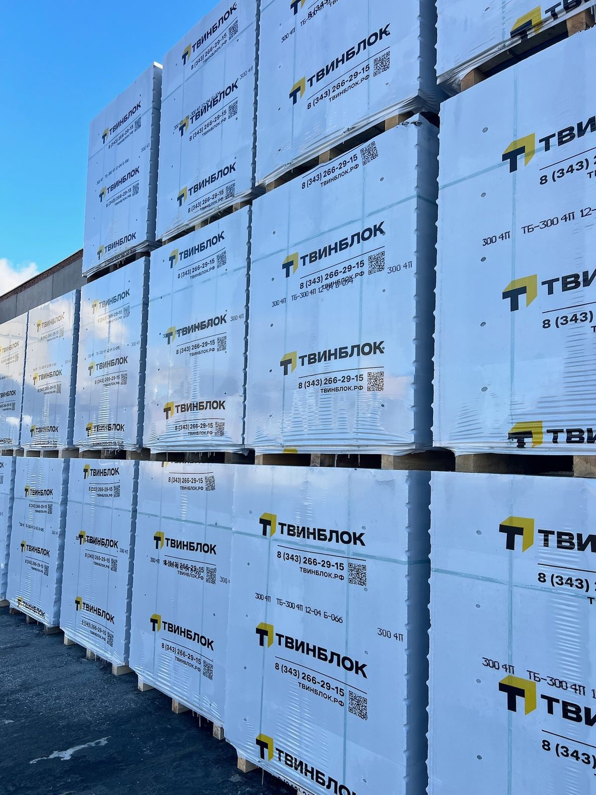 Газобетон ТВИНБЛОК D500 В2.5 625х150х250